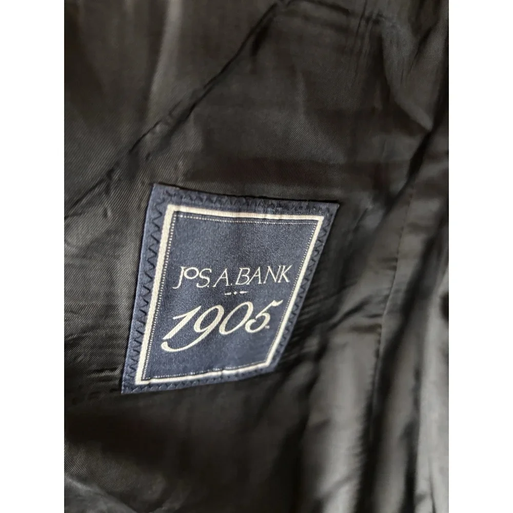 Jos A‎ Bank 1905 Men's 50R Dark Navy Tailored Fit Sport Coat Wool Jacket